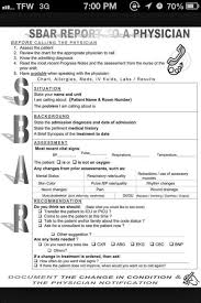 Great Simple Layout For Sbar Sbar Nursing Nursing