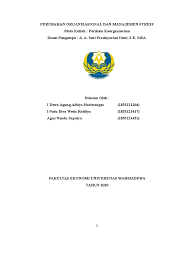 Mendefinisikan manajemen pengetahuan dan menjelaskan arti pentingnya.8. Perubahan Organisasional Dan Manajemen Stress