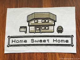 pokemon home sweet home cross stitch pattern lord libidan