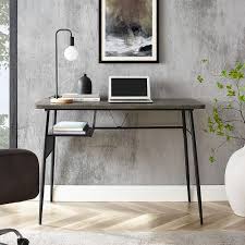 43 видео 30 604 просмотра обновлен 21 сент. Walker Edison 44 Industrial Computer Desk Metal Mesh Cubby Ash Grey Bb44mircas Best Buy