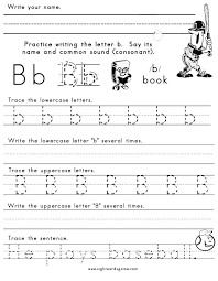 Letter B Worksheet 1 Handwriting Worksheets Free Handwriting Worksheets Handwriting Practice Kindergarten