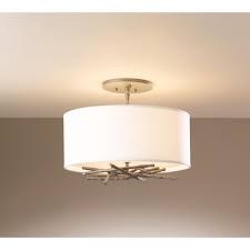 When you buy a hubbardton forge fuse frosted glass outdoor flush mount online from wayfair, we make it as easy as possible for you to find out when your product will be delivered. Brindille 15 Inch 3 Light Semi Flush Mount Capitol Lighting Semi Flush Ceiling Lights Semi Flush Lighting Semi Flush