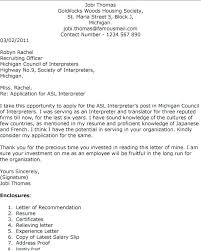 Translator Cover Letter Examples For 2021 Printable And Downloadable Cust