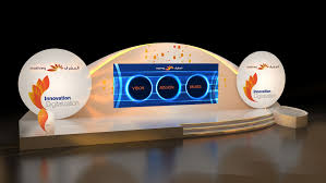 Stage Designed For Mashreq Bank On Behance Stage Design Design Value Innovation