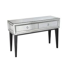 Mirrored furniture console coffee table corner unit mirror angled drawers for living room dining bedroom hallway mirrored angled 1 drawer console table 5 0 out of 5 stars 2. Venistra Mirrored Glass Hallway Table Console Table 120cm