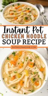 If you already have chicken stock (again homemade is best), you can make this chicken noodle soup in 30 minutes or less; Instant Pot Chicken Noodle Soup Recipe The Best Chicken Noodle Soup