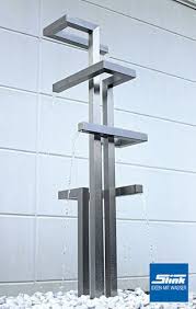 Gartenbrunnen Edelstahlbrunnen Metropolitan Gartenbrunnen Aus Edelstahl Kaufen In 2020 Springbrunnen Gartenbrunnen Aussenbrunnen