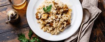Want the creamy, rich satisfaction of a heaping plate of risotto without the arm workout? Menu