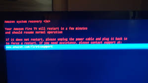 Many of us have moved away from tvs, instead switching to only using a computer and our phones for entertainment. Amazon System Recovery 3e Fehlermeldung Beim Start Vom Firetv Stick Computer Technologie Tv