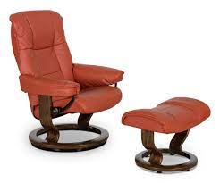 stressless mayfair recliner ottoman with classic base recliner chair recliner chair