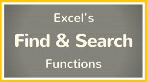 The location is returned as the number of characters from the start of within_text. How To Use The Find Search Functions In Excel Tutorial