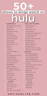 Because we could all use a laugh right now. 50 Shows To Binge Watch On Hulu Right Now Sofiasolisb