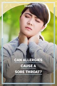 Sore Throat Eye Discharge Allergies
