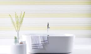 Tapeten für das badezimmer müssen vor allem haltbar sein. Badezimmer Tapeten Zum Eintauchen Designtapeten Online Bestellen