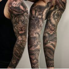 Sleeve Tattoos Animals More Tattoos Ink Pinterest Sleeve African Sleeve Tattoo Animal Tattoos Sleeve Tattoos