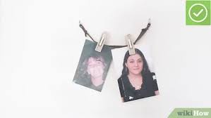 If you are using picture hanging strips, make a mark. 5 Ways To Hang Pictures Without Nails Wikihow