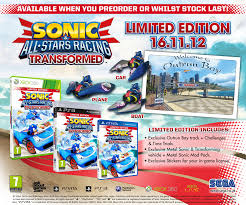 They consist of optional clothing that the characters can wear. Gamescom 12 Sega Releases New Sonic All Stars Racing Transformed Screenshots Details And Trailer Articles Pocket Gamer