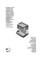 Delonghi australia pty limited abn 49 104 012 857. Delonghi Coffee Maker Manual In The Nederlands Dutch Language List Of Available Manuals For Download U Manual Com