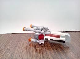 Lego spaceships with sideways building: Cool Lego Spaceship 5 Steps Instructables