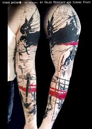 Das Trash Polka Tattoo Der Neue Stil Aus Deutschland Ersturmt Die Tattoo Welt Wohnideen Und Dekoration Trash Polka Tattoo Trash Polka Tattoo Ideen