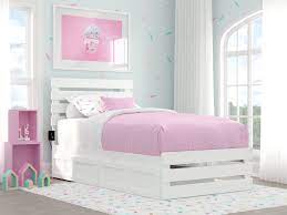 These white twin storage bed come with amazing features and enhance safety and the quality of sleep. Sand Stable Baby Kids Jetties Solid Wood Storage Platform Bed Reviews Wayfair