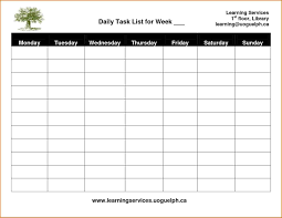 Daily Weekly Monthly to Do List Template Awesome Free Printable Bill ...