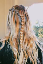 Long hair is not too difficult to manage if you get an attractive haircut that is easy to manage. Hair Dance Winterformal Formal Braid Curly Curls Trendy Skill Trulie Kleimeyer Blonde Pictures Cute Good Waterfall Hair Styles Hair Hair Beauty