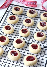 These almond snowball cookies are spiced christmas cookies with a twist: Christmas Thumbprint Cookies A Pretty Life In The Suburbs
