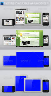 Smartphone And Tablet Web Display Mockup Display Mockup Iphone Mockup Web Mockup