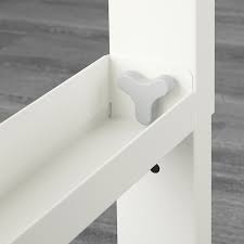 This piece features easy access guard rails and a reversible front ladder. Pahl Desk White Ikea