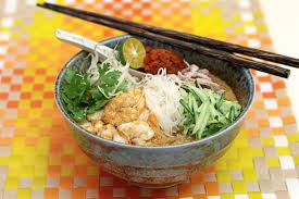 Then, beat eggs in a bowl and fry into thin sheets in a hot skillet. Discovering Ingredients Behind Sarawak Laksa The Star