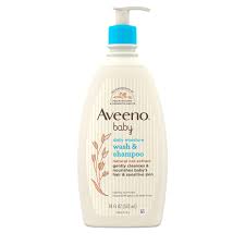 Works so well on babies with eczema on their skin. Aveeno Baby Daily Moisture Gentle Bath Wash Shampoo With Natural Oat Extract Hypoallergenic Tear Free Paraben Free Formula For Sensitive Hair Skin Lightly Scented 18 Fl Oz Buy Online In Bahamas