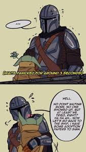 Pin By Wild Organelle On The Mandalorian In 2020 Star Wars Humor Star Wars Memes Star Wars Artwork