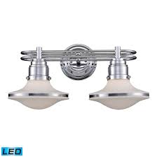 Buy online a collection of bath & vanity lighting such as chrome vanity lights, led vanity lights and more at affordable prices. Led Elk Lighting Bathroom Lights Modern Bulb Included The Lighting Design Center Tinton Falls New Jersey