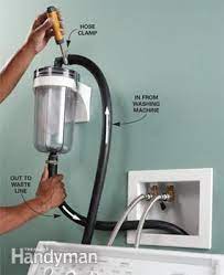 For hotpoint / indesit washing machine drain pump filter replaces c00045027. Septic System How To Filter Out Laundry Lint Diy Family Handyman