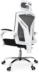 ₹7,999 save ₹4,000 (50%) currently not deliverable. Amazon Com Hbada Ergonomic Home Office Chair High Back Desk Chair Racing Style With Lumbar Support Height Adjustable Seat Headrest Breathable Mesh Back Soft Foam Seat Cushion White Furniture Decor