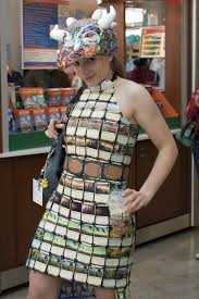 The gathering custom card generator where mtg players can create cards, planeswalkers, and tokens online. Dress Made Out Of Magic The Gathering Cards Pax East The Mary Sue