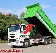 Buy ISUZU 6WG1 420HP Middle Lifting Dump Truck,Chinese ISUZU ...