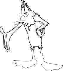 Printable daffy duck coloring pages. Pencil Sketch Daffy Duck Coloring Pages Netart Duck Coloring Pages Duck Coloring Daffy Duck