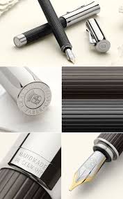 Intuition Platino Bois Graf Von Faber Castell Stylo Plume Stylo Art Stylo Bille