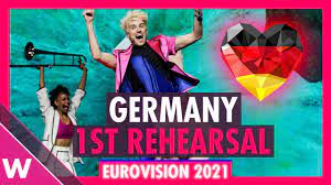 Log in or sign up to leave a comment log in sign up. Germany S Jendrik Eurovision 2021 First Rehearsal Wiwibloggs