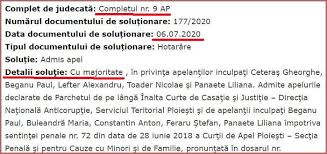 Textul cu modificările legislative operate până la 1 septembrie 2016. Sistemul S A Reactivat Iata Cum Doi Judecatori Iccj Aida Popa Si Dan Enescu Au Dat Condamnare Definitiva Intr Un Dosar Al Dna Ploiesti In Iulie 2020 Pe Mita De 1 000 000 Euro Probata
