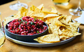 Salsa Aux Canneberges Et A La Coriandre Savourer Par Genevieve O Gleman Food Recipes Snack Recipes
