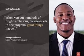 How this college graduate developed his confidence with Oracle Class Of