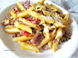 Pass the grated cheese at the table. Roasted Vegetable Pasta With Italian Sausage My Turn For Us