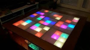 Table Led Arduino Diy Qui Combine Animation Et Petits Jeux De Reflexe Et De Observation Diy Arduino Led Table Which Combines Animati Led Arduino Jeux Diy