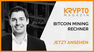 Find out if it's profitable to mine bitcoin. Bitcoin Mining Rechner Berechnen Sie Jetzt Ihre Bitcoin Mining Ergebnisse Kryptomagazin