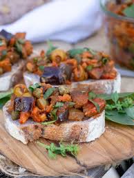 Caponata Salade Sicilienne D Aubergines Et De Capres Vegan Et Sans Gluten Free The Pickle Recette En 2020 Caponata Recette Recette Vegetarienne
