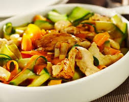Tagliatelles De Carottes Courgettes Et Aiguillettes De Poulet Recette De Plat Recettes De Cuisine Cuisine