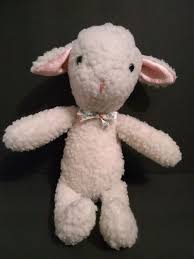 Vtg Baby White Lamb Sheep Stuffed Plush Lovey 14 Sherpa Wooly Easter Soft Toy Unknown Teddy Bear Stuffed Animal Fluffy Stuffed Animals Soft Toy Animals